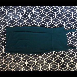 Never worn dark green dress!